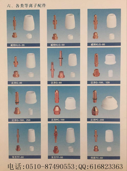 各类等离子配件